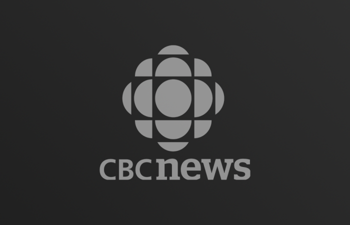 CBC News logo on dark gradient background