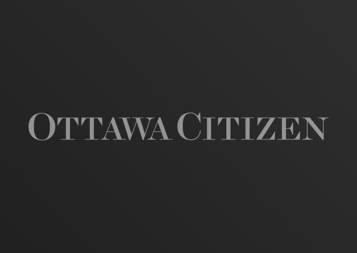 Ottawa Citizen logo on dark gradient background