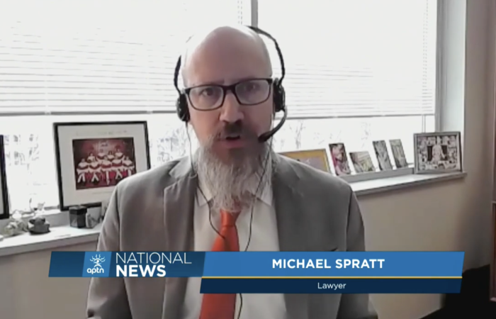 AGP Partner Michael Spratt on APTN to discuss Canadian Bail law